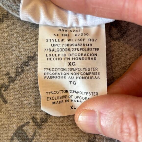 Champion Reverse Weave Diagonal Logo Crewneck Sweatshirt Women’s Size XL - Picture 7 of 7